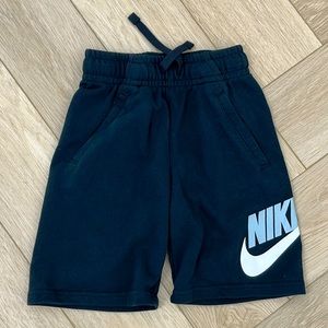 Nike boys black shorts